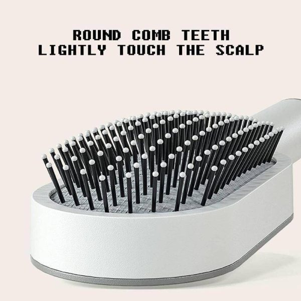 Comb Self-Cleaning Hair Brush, 3D Air CushionMassage Brush Air Bag Massage - Image 5